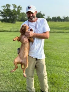 dog training environment.